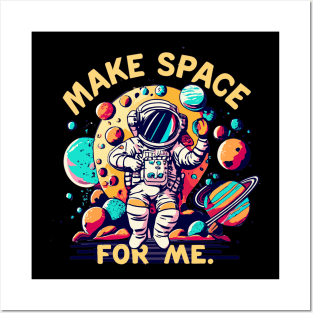 "Make Space for Me"  design Posters and Art